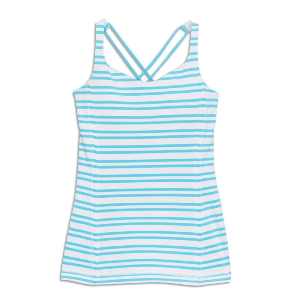 lululemon athletica Free to be.  Tank .sz8 like new. Worn once.